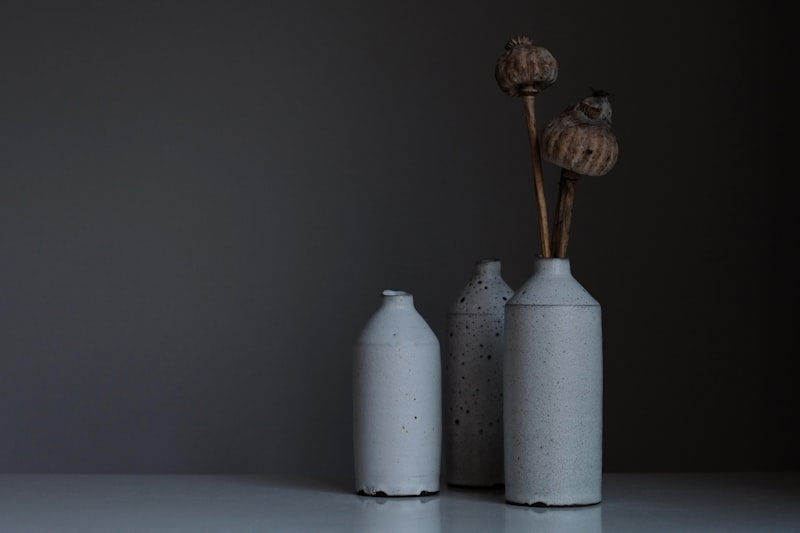 Artisan crafting pottery with care