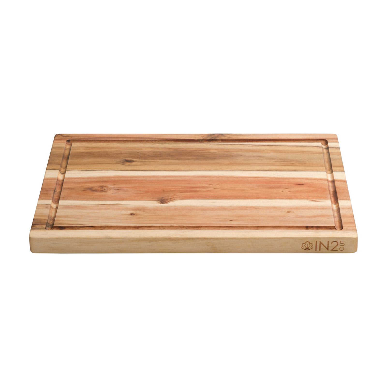 Premium Acacia Wood Cutting Board with Juice Groove
